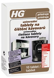 Univerzální tablety na čištění kávovarů 10 ks HG