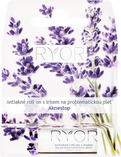 Antiakné roll-on Ryor s irisem na problematickou pleť