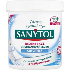 Sanytol dezinfekční odstraňovač skvrn - Zářivě bílá