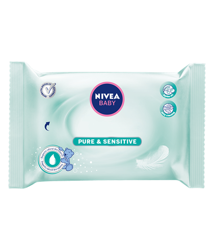 NIVEA ČISTICÍ UBROUSKY PURE & SENSITIVE 63 st