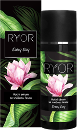 Noční sérum Ryor se sněžnou řasou