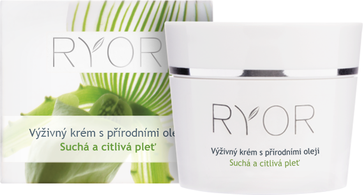 Výživný krém Ryor s přírodními oleji