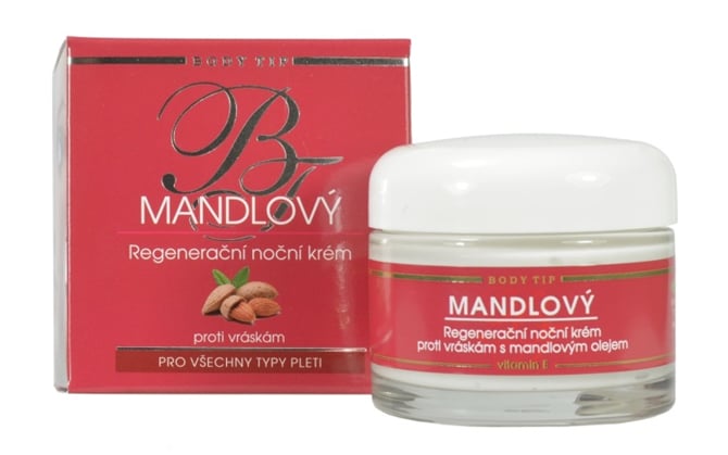 Pleťový noční krém s mandlovým olejem BODY TIP 