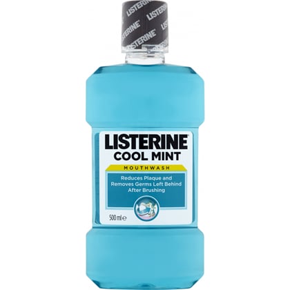 Listerine Cool Mint ústní voda, 500 ml