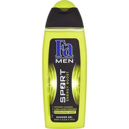 Fa Men Sport Energy Boost sprchový gel & šampon, 250 ml