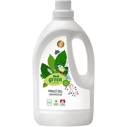 Real Green Clean prací gel, 42 praní, 1,5 l
