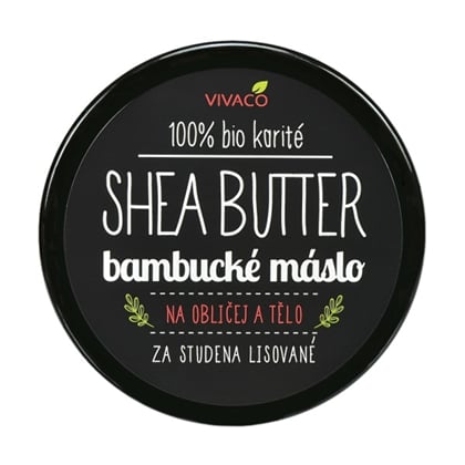 BIO Bambucké máslo Karité na obličej a tělo