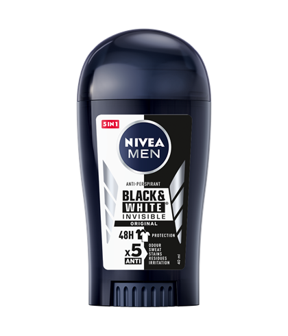 TUHÝNIVEA  ANTIPERSPIRANT PRO MUŽE INVISIBLE FOR BLACK & WHITE 40 ml