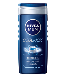 NIVEA SPRCHOVÝ GEL PRO MUŽE COOL KICK 250 ml