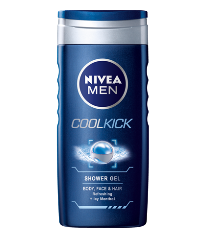 NIVEA SPRCHOVÝ GEL PRO MUŽE COOL KICK 250 ml