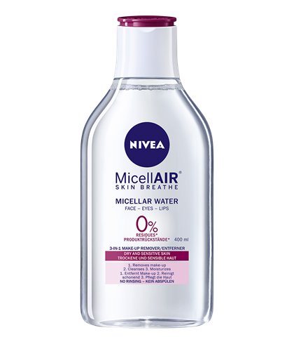 NIVEA JEMNÁ PEČUJÍCÍ MICELÁRNÍ VODA 400 ml