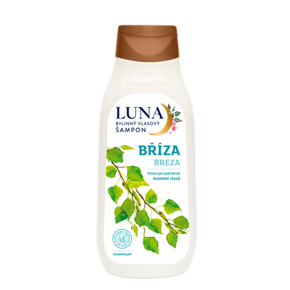 LUNA bylinný šampon březový 430 ml