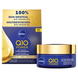 Nivea Q10 Power Výživný noční krém proti vráskám 50ml