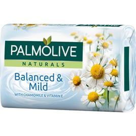 Palmolive Naturals Balanced & Mild Chamomile & Vitamin E tuhé mýdlo, 90 g