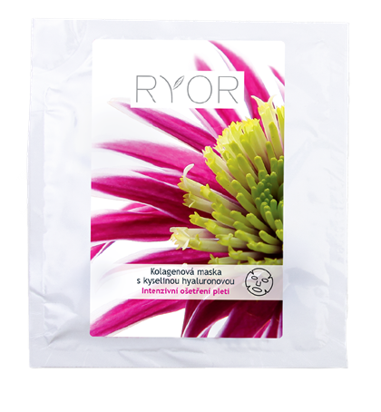 Kolagenová maska s kyselinou hyaluronovou Ryor