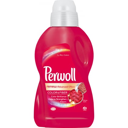 Perwoll Color & Fiber prací gel, 15 praní, 900 ml