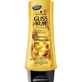 Schwarzkopf Gliss Kur Oil Nutritive balzám na vlasy, 200 ml