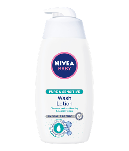 PU   NIVEA PURE & SENSITIVE MYCÍ GEL NA TVÁŘ, TĚLO A VLÁSKY 500 ml