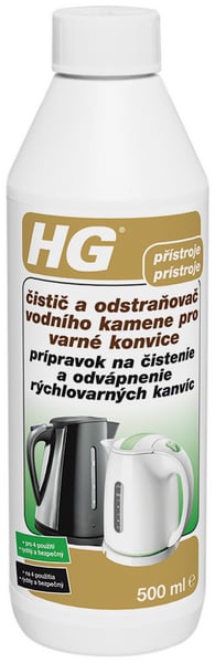 Odstraňovač vodního kamene pro rychlovarné konvice 500 ml HG