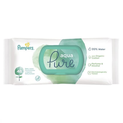 Pampers vlhčené ubrousky pure 48ks