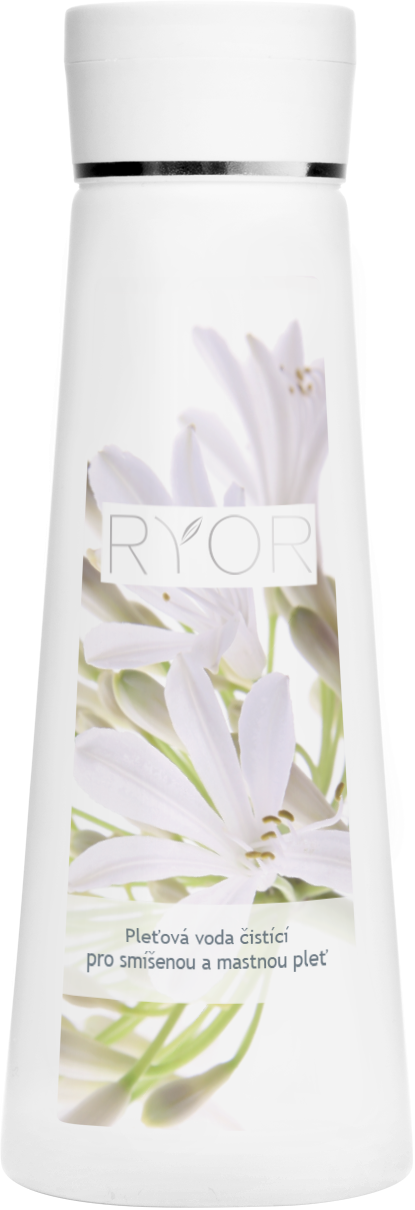 Pleťová voda čisticí Ryor pro smíšenou a mastnou pleť