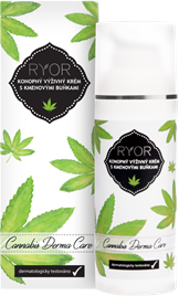 Konopný výživný krém  Ryor s kmenovými buňkami