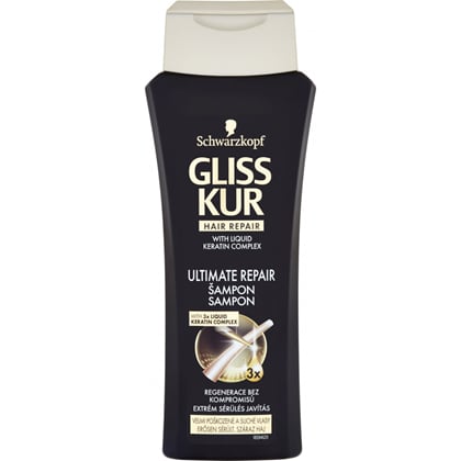 Schwarzkopf Gliss Kur Ultimate Repair šampon, 250 ml
