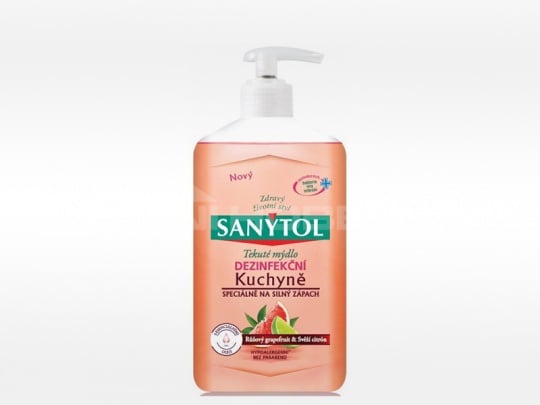 Sanytol dezinfekční mýdlo do kuchyně - Grapefruit & Limetka