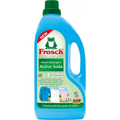 Frosch Active Soda ekologický prací gel, 22 praní, 1,5 