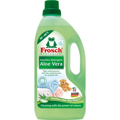Frosch Sensitive Aloe Vera ekologický prací gel pro miminka, 22 praní, 1,5 l 