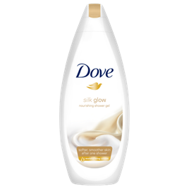 Dove sprchový gel Silk Glow 250 ml