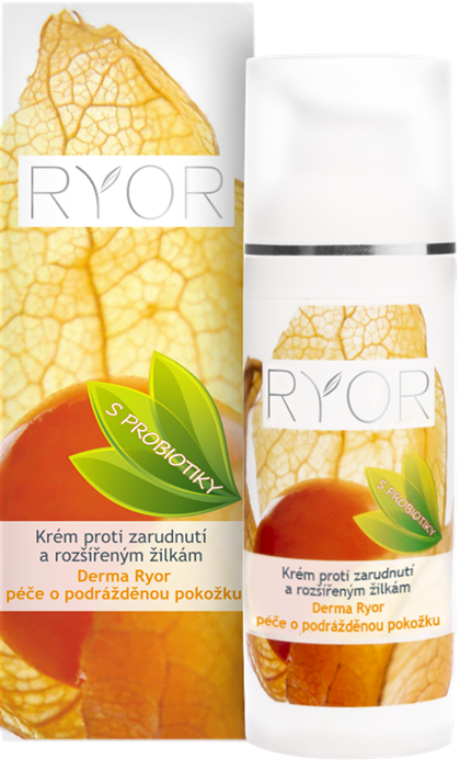 Krém  Ryor proti zarudnutí a rozšířeným žilkám (s probiotiky)