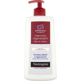 Neutrogena Intenzivní regenerační tělové mléko na citlivou pokožku, 400 ml