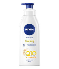 NIVEA ZPEVŇUJÍCÍ TĚLOVÉ MLÉKO Q10 + VITAMÍN C 400 ml