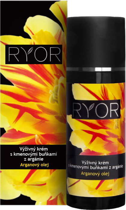 Výživný krém Ryor s kmenovými buňkami z argánie