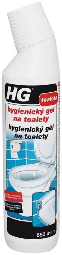 Hygienický gel na toalety 650 ml HG