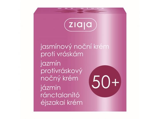 ziaja jasmínové máslo 50+ noční krém proti vráskám 50 ml
