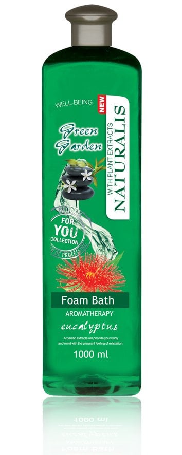 LILIEN PĚNIVÁ KOUPEL GREEN GARDEN 1000 ml