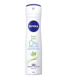 NIVEA SPREJ DEODORANT FRESH & PURE 150 ml