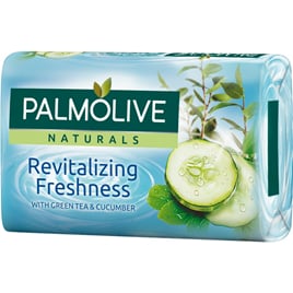 Palmolive Naturals Revitalizing Freshness Green tea & Cucumber tuhé mýdlo, 90 g
