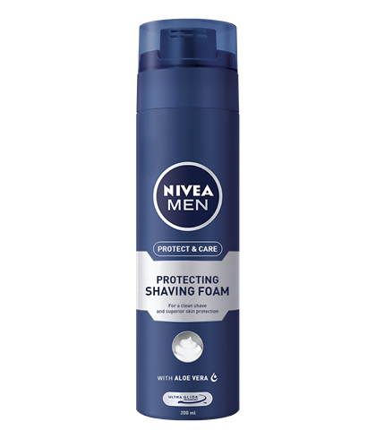 NIVEA PĚNA NA HOLENÍ PROTECT & CARE 200 ml
