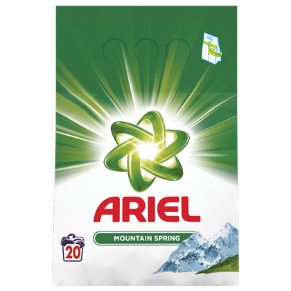 Ariel prací prášek Vůně hor 18 PD