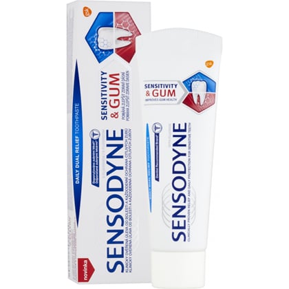 Sensodyne Sensitivity & Gum zubní pasta, 75 ml