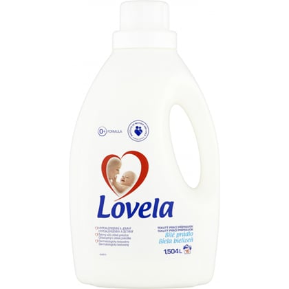 Lovela Bílé prádlo prací gel, 1,504 l, 16 praní