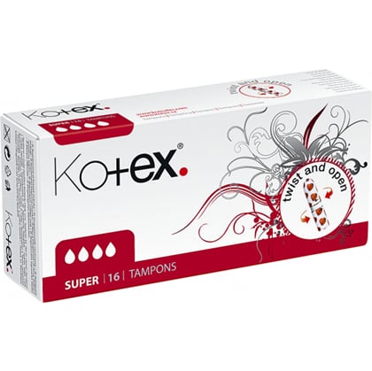 Kotex Normal tampóny, 16 ks 