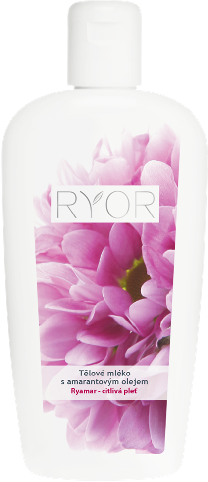 Tělové mléko s amarantovým olejem Ryor