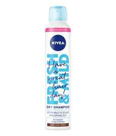 NIVEA SUCHÝ ŠAMPON PRO TMAVŠÍ TÓN VLASŮ 200 ml