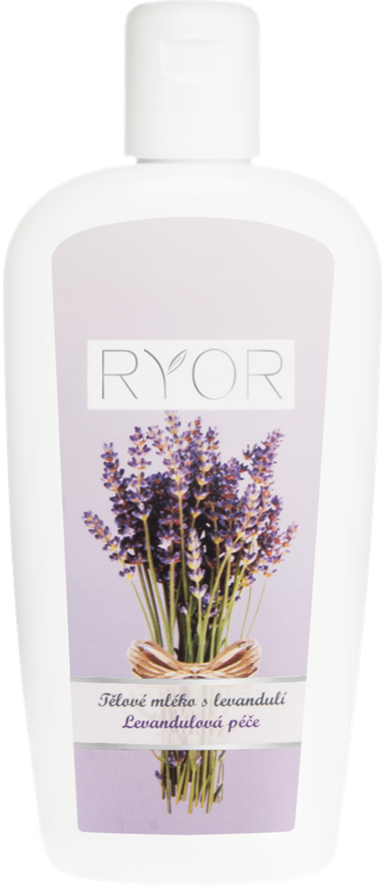 Tělové mléko s levandulí Ryor