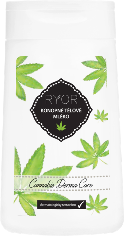Konopné tělové mléko Ryor