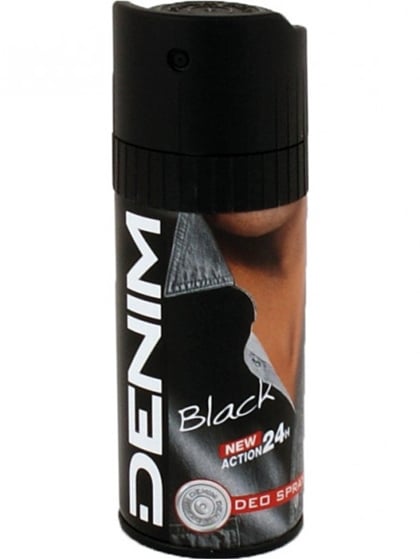 Denim 150ml Deospray Black